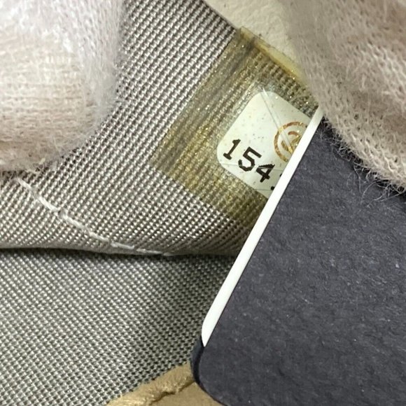 CHANEL CC Mark CC Matelasse Quilted Zip Around Long Wallet Calfskin Gold - Picture 13 of 16